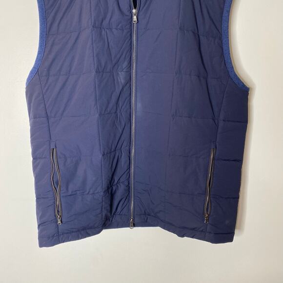 JOHNNIE-O Savard Full Zip Puffer Vest in Twilight Blue Size XL - Picture 4 of 11